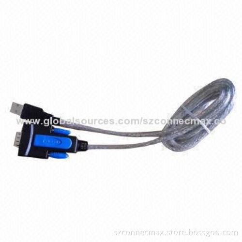 Dual-color USB2.0 to RS232 Converter Cable with Supports Automatic Handshake Mode